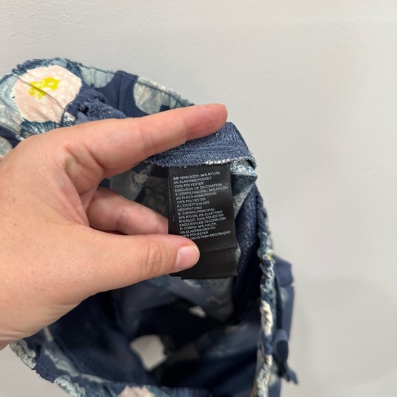 The North Face Class V Shorts Blue Printed Size Small Outdoor Hiking Camping - Picture 5 of 6